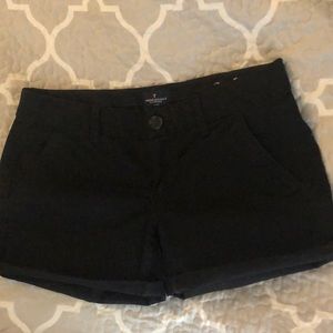 Black Khaki Shorts